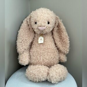 Jellycat bashful luxe bunny curly(Huge)